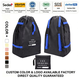 Wasserabweisende Universelle Babygitter-Transporttasche Konvertierbare Polyester-Autositz-Reisetasche mit Schultergurt für Kinderwagen - Product Image 1