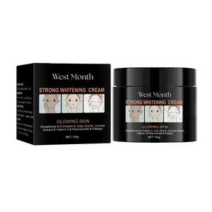 West & Month Brightening Set Skin Hidratante Blanqueamiento Brightening Skin Color Repair Brightening Cream Loción corporal