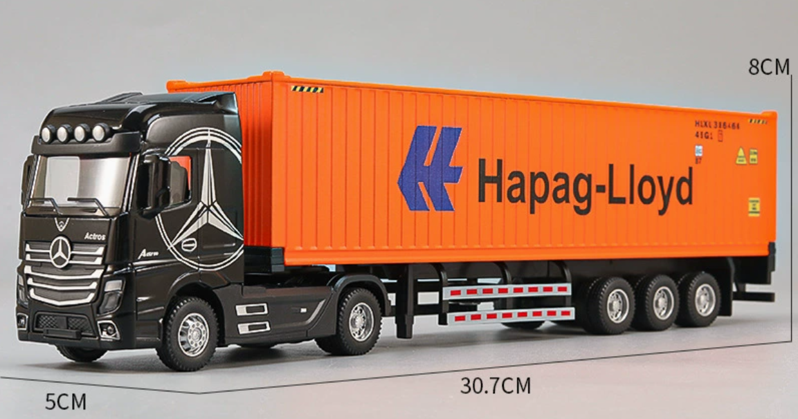 Orange container [black benz] alloy compartment