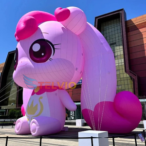 Paw Dog tuần tra mô hình tùy chỉnh <span class=keywords><strong>Inflatable</strong></span> phim hoạt hình động vật linh vật hài hước con chó phim hoạt hình cô gái mô hình cho trang trí ngoài trời - Product Image 3