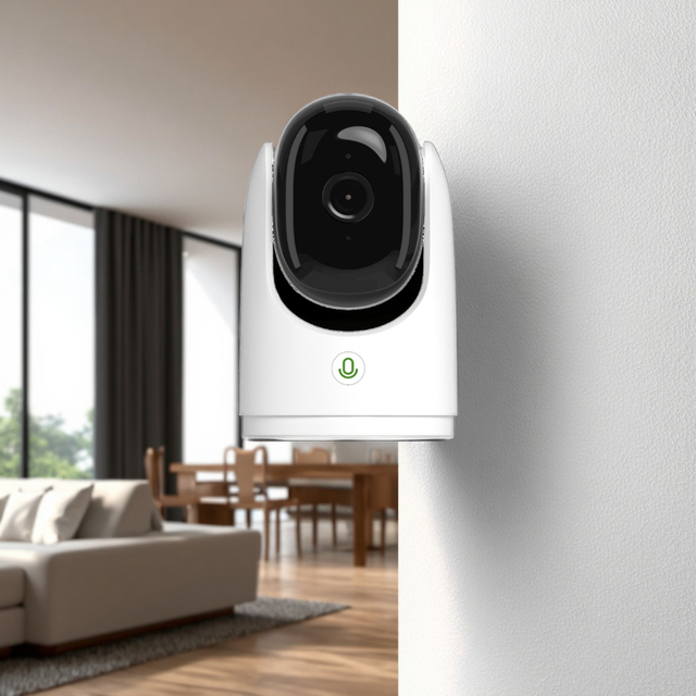 Wifi Camera Wireless Indoor Mini Security Network Two-way Audio & Privacy Monitoring Camera Home Security Alarm Systems Burglar