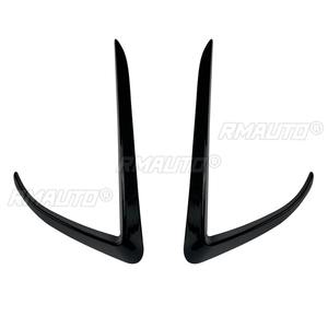 Cadre de décoration pour prise d'air avant de voiture pour Tesla Model 3 2017+ - Accessoires de voiture - Modification de la couverture du séparateur de pare-chocs - Product Image 5