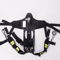 Ensemble complet de SCBA pour pompier, masque facial complet, appareil respiratoire autonome, configuration optionnelle pour équipement de sauvetage