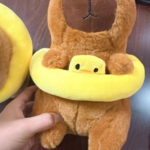Capibara muñeca Capybara llavero de peluche colgante de juguete lindo chico regalo relleno Capybaras llavero Capibara Peluche Capivara pato <span class=keywords><strong>boya</strong></span> - Product Image 5
