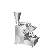 Machine à fabriquer des petits pains fourrés à la vapeur automatique Fuxin, à moteur, en acier inoxydable SUS304, haute capacité, 50 pièces/min, chinois