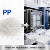 Granulés de polypropylène homopolymère PP haute rigidité, qualité moulage par injection pour plastiques et pièces générales