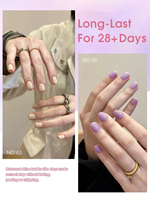 Vernis Gel Marque Privée pour Salon, Sans HEMA, Sans TPO, Haute Pigmentation, Couleur Brillante pour Ongles, Fournisseur OEM ODM