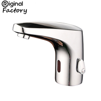 Robinet à capteur automatique HY-106A sans contact chaud et froid montage sur pont salle de bain robinet d'eau intelligent utilisation de la salle à manger et du bassin