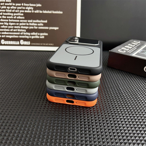 For Xiaomi 17 Pro Max 17ProMax Magnetic Matte Shockproof <b>Phone</b> Case For Xiaomi Mi 17 Pro 17Pro Dual Color Skin-Feel Cover Bumper - Product Image 5