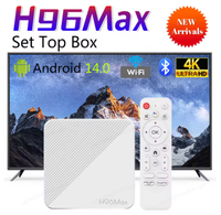 Precio al por Mayor para H96 MAX H313 4K Streaming Wifi 6 Internet Super Box Versión Premium Smart Android Decodificador de 14 Pulgadas
