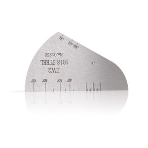 Yushi IIW2 V2 Ultraschall-Fehler detektor Kalibrierung block Kohlenstoffs tahl/1018 Stahl - Product Image 2
