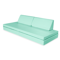 Lit pliable en mousse pour bébés et enfants, avec Mini chaise, Sofa modulaire, doux, avec mobilier paresseux