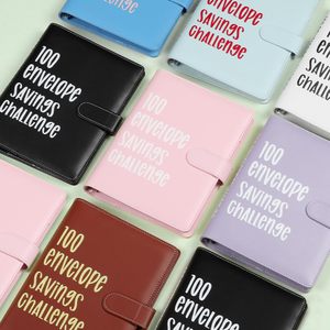 Personnalisé à l'intérieur de 100 jours farce en espèces 5050 budgétisation boîte d'économie d'argent remplacement 100 enveloppes défi d'économie d'argent - Product Image 5