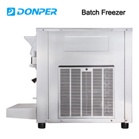 Nouvelle congélateuse commerciale BTY7120 pour glace dure, gelato, lait, fruits, maïs, capacité de 5,4 L, utilisation en restauration, boulangerie