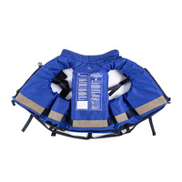 Gilet de Sauvetage Flottabilité Torrent 190n pour Secours Aquatique, Kayak, Marin, avec Bande Réfléchissante