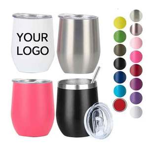 OEM/ODM Free Shipping 12oz Stainless Steel Tumbler with Handle and Leakproof Lid Customizable Color - Product Image 1