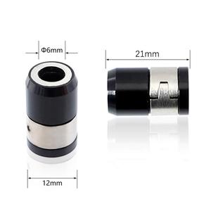 All Metal Screwdriver Bits With Magnetic Ring Straight Shank For Electric Blowers High Power Standard Parts - Product Image 2
