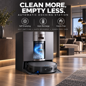 Aspirateur robot et serpillière ECOVACS X11 OmniCyclone avec nettoyage automatique pour la maison et l'hôtellerie - Product Image 1