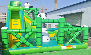 Castillo <span class=keywords><strong>de</strong></span> salto inflable Panda <span class=keywords><strong>de</strong></span> 13 pies <span class=keywords><strong>para</strong></span> niños trampolín <span class=keywords><strong>de</strong></span> dibujos animados con dibujos animados <span class=keywords><strong>de</strong></span> Panda - Product Image 4