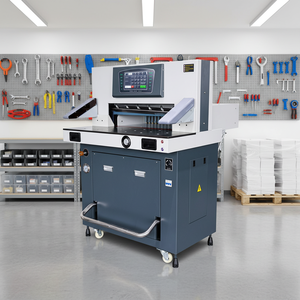 ST-6710L <b>Hydraulic</b> A2 Guillotine Paper Cutting Machine Efficient <b>Hydraulic</b> Paper <b>Cutter</b> Paper Cutting Machine - Product Image 1