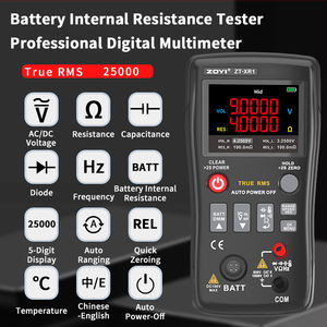 ZT-XR1 ZOYI 2-in-1-Innenwiderstands tester (18650 Batterie analysator) 4,5-stelliges hochpräzises Multimeter - Product Image 2