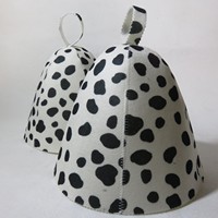 Topi Sauna bulu Kempa wol topi uap ruang Sauna