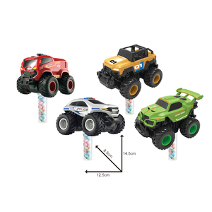 Voiture à friction en forme de véhicule tout-terrain, jouet pour enfants, emballage avec tube transparent - Product Image 3