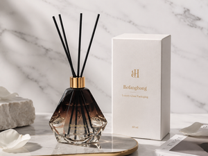 Luxury Unique Colored <strong>Reed</strong> <strong>Diffuser</strong> Glass Bottles Empty Clear Vials Crown Cap <strong>Reed</strong> Sticks Available 100ml/150ml/200ml/500ml - Product Image 4