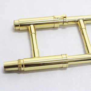 Trombones en laiton laqué or, petit calibre, <span class=keywords><strong>trombone</strong></span> économique - Product Image 2