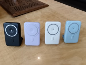 Banco de energía inalámbrico magnético PD 22,5 W de carga rápida Mag con soporte seguro plegable y pantalla digital <span class=keywords><strong>PowerBank</strong></span> 10000mAh para iPhone - Product Image 6