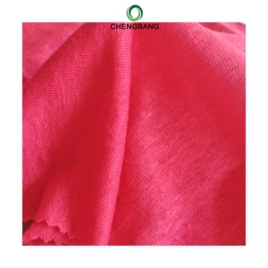 Tissu tricoté en <span class=keywords><strong>jersey</strong></span> simple <span class=keywords><strong>de</strong></span> <span class=keywords><strong>lin</strong></span> naturel respirant, largeur 167 cm, couleur personnalisable, pour usage textile - Product Image 3