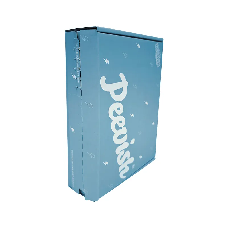 Pieghevole cartone biodegradabile Kraft cartone ondulato Mailer scatola con Logo per Eco Friendly regalo di lusso scatola di imballaggio