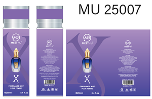 Spray corpo profumato Mu Fragrance Mist 25007, profumo floreale per donna - Product Image 1