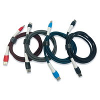 Precio al por mayor Tipo-C Cable DE DATOS Alta calidad Nylon trenzado Cable DE DATOS Doble C