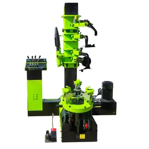 Heavy Pneumatic Vacuum Type Portable Tire Changer 380V 12-24.5 " Automatic Vertical Tire Stripping Machine For Truck