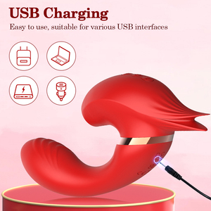 2026 New Licking <b>Rabbit</b> <b>Vibration</b> <b>Vibrator</b> Sex Toy for Woman - Product Image 3