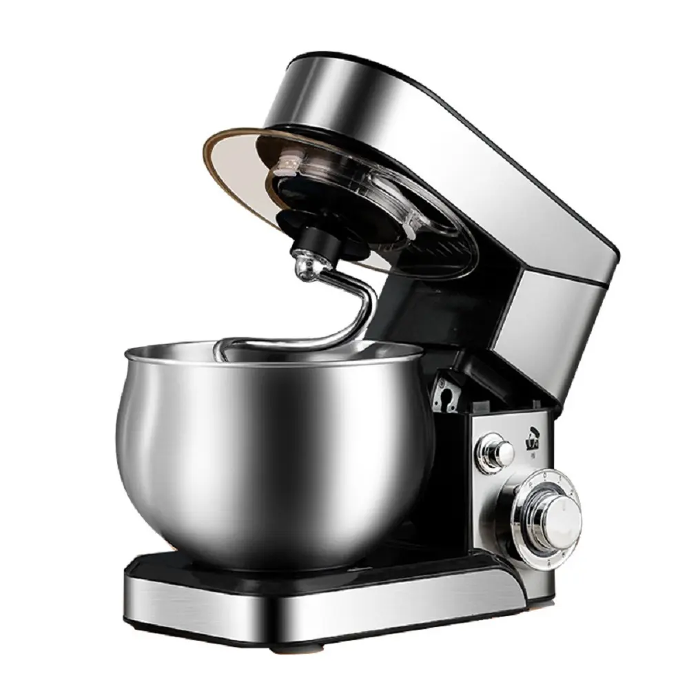 Stainless Steel Electric Cake Bread Bakery Mixing Bowl Machine Planetary Egg Flour Dough Food Stand Mixer For Kitchen