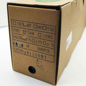 Whole -Sale MF1/4W-3.9ohm1% T52 1/4W Resistors Metal Film Resistors 3.9ohm 1% 1/4W - Product Image 1