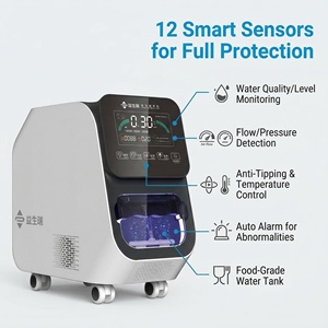 Hydrogen Oxygen <strong>Breathing</strong> Machine With 12 Smart Sensors Explosion-Proof For Postoperative Recovery YSR-450A 66.6% H2 33.3% O2 - Product Image 3