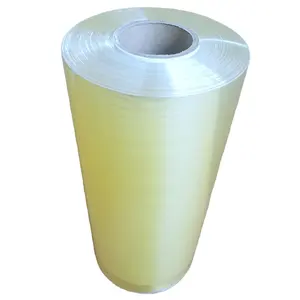 Time-limited Promotion 35cm*12mic*1500m Jumbo Roll PVC Cling Film Transparent Food Grade For Fresh Food Packaging