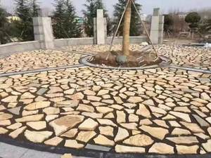 Dalles de pavage modernes et durables pour extérieur, jardin, parc, mur et sol, en <span class=keywords><strong>pierre</strong></span> naturelle, ardoise, granit, pavé aléatoire - Product Image 2