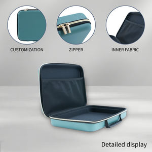 Logotipo personalizado impermeable duradero carcasa dura cremallera de fábrica llevar herramienta de viaje Paquete de almacenamiento caja bolsa banco de energía organizador - Product Image 2