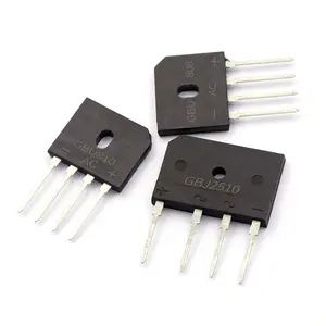 GBJ2510 3510 Lò Phản Ứng Cầu Bếp Cảm Ứng 8A/25A/1000V Gbu808/810 Cầu Chỉnh Lưu Cầu Phẳng