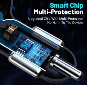 Quick Charge 4 in 1 Car Charger 66W Fast Charging USB Car Charger Fast Charging Speed Data Transfer Car Charger - Product Image 5