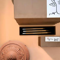 Stylo pinceau de calligraphie avec système d'encre à base d'eau