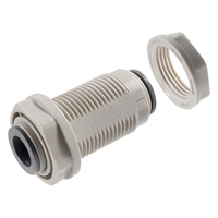 Raccord rapide de traversée 3/8" OD pour systèmes d'eau domestiques, vente en gros de raccords de traversée pour tubes d'eau