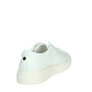 Sneakers Cult pour homme en cuir blanc, chaussures basses décontractées - Product Image 3
