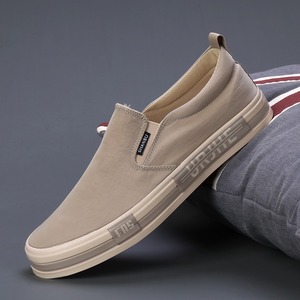 Zapatos de lona de verano para hombre, transpirables, cómodos, para exteriores, sin cordones, zapatillas para caminar, mocasines clásicos para hombre - Product Image 5