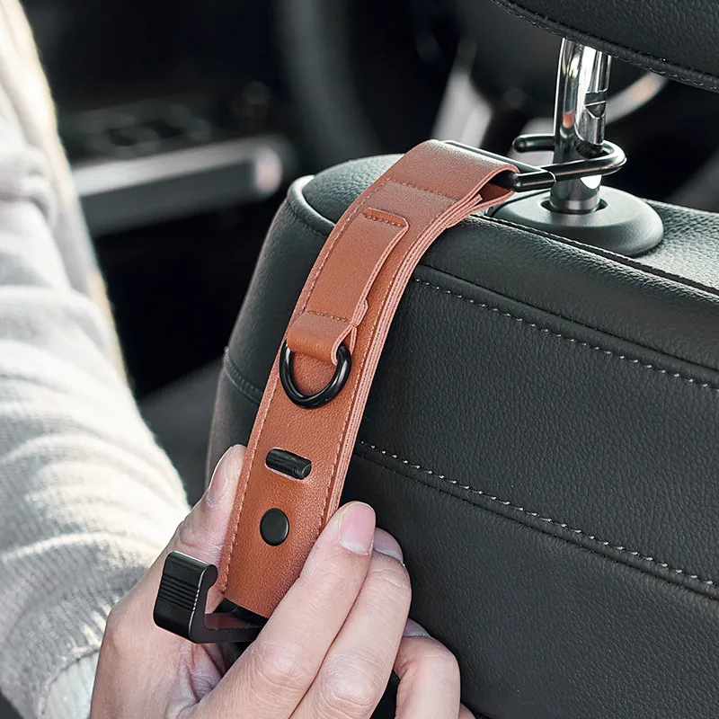 Gancio per poggiatesta universale per sedile Auto gancio portaoggetti per veicolo ganci per sedile posteriore porta Clip accessori interni per Auto