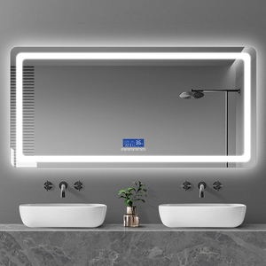 <span class=keywords><strong>Miroir</strong></span> <span class=keywords><strong>de</strong></span> <span class=keywords><strong>Salle</strong></span> <span class=keywords><strong>de</strong></span> <span class=keywords><strong>Bain</strong></span> LED Tactile Moderne <span class=keywords><strong>avec</strong></span> Bluetooth pour Salon et Appartement - Product Image 1